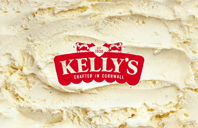 Kelly's luxury ice creams.